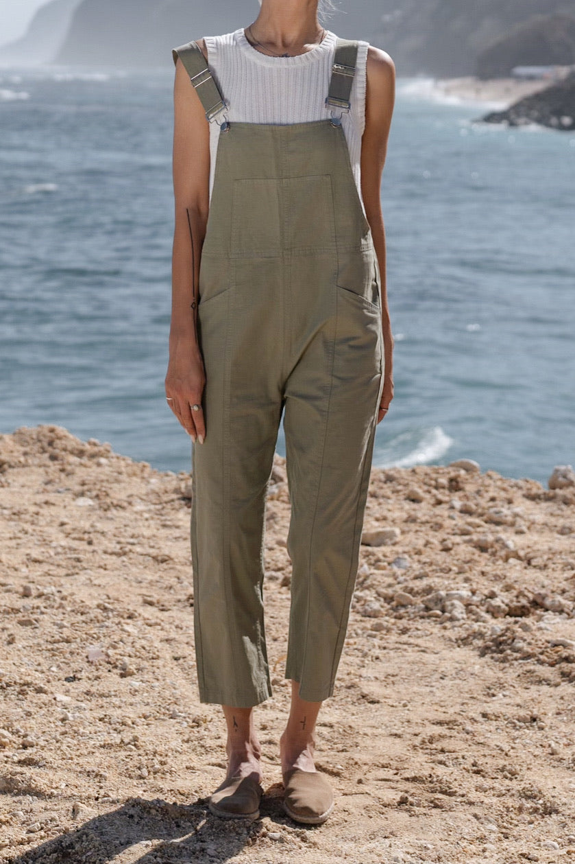 〈再入荷〉holo overalls (khaki)