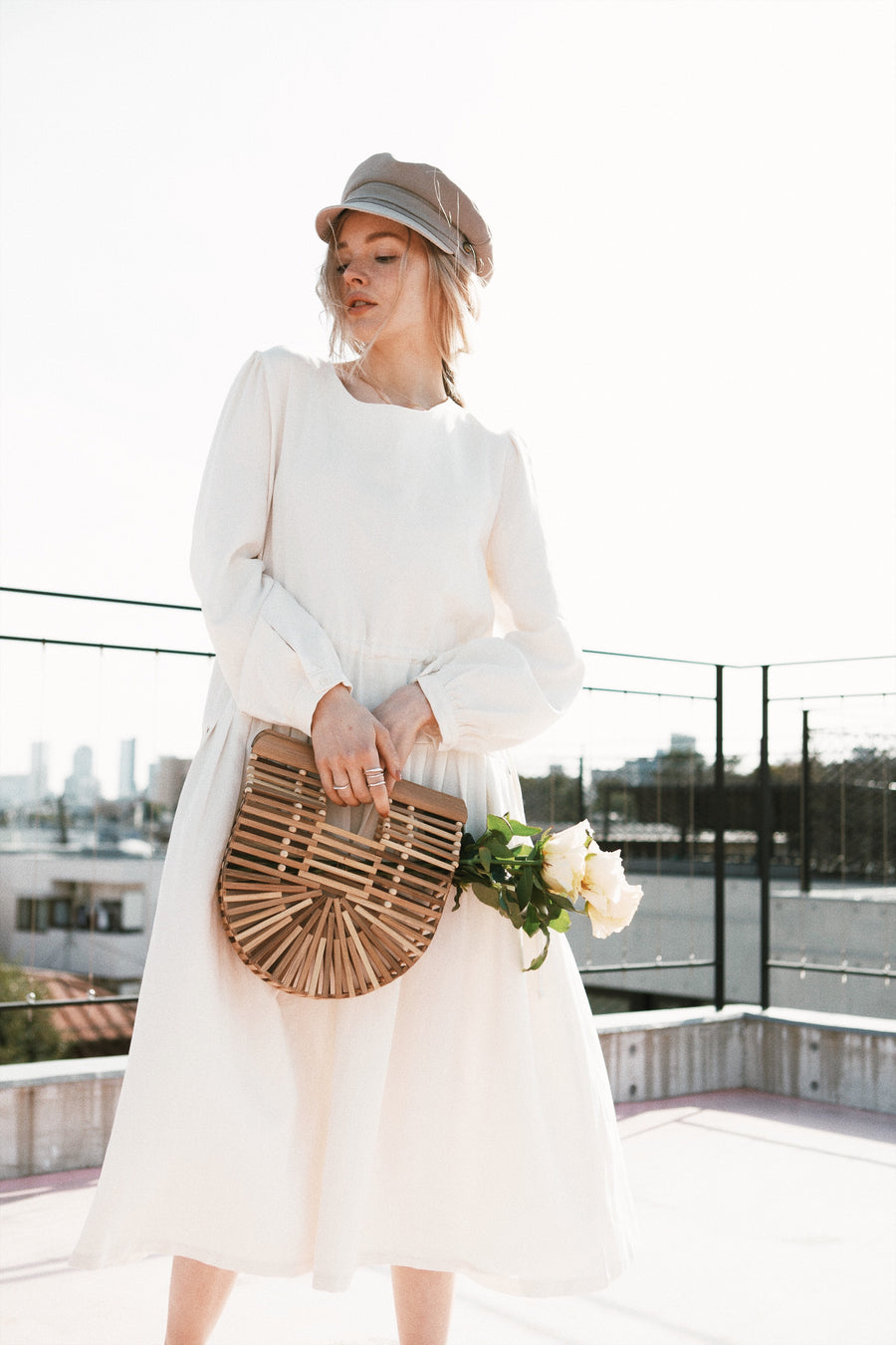 〈OUTLET品〉white dress